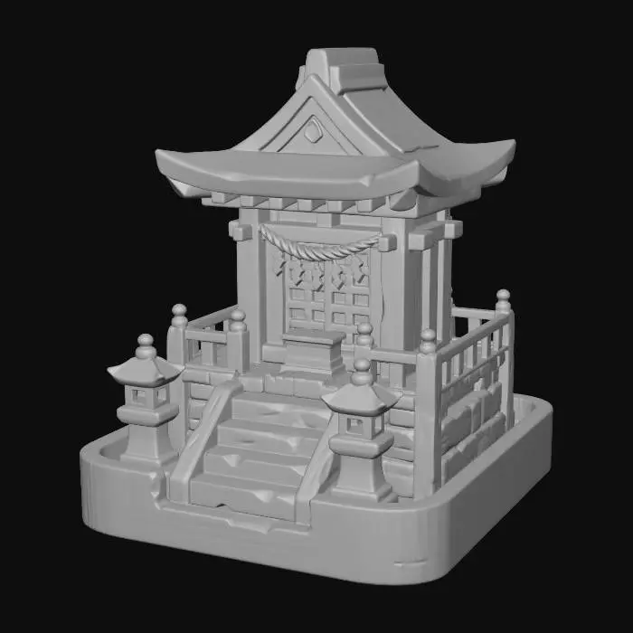 3D model for Shrine