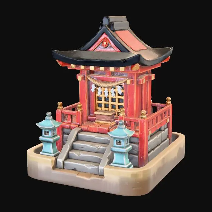 3D model for Shrine