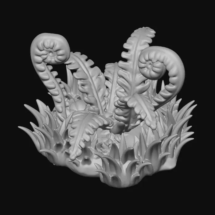3D model for Emerald Fern Cluster