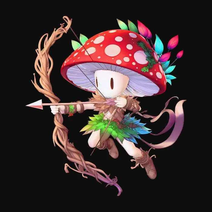 3D model for Mushroom Archer