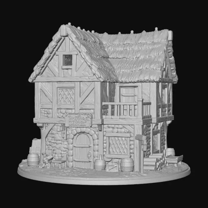 3D model for The Drunken Dragon