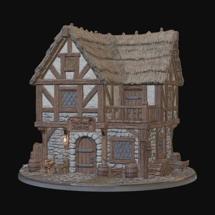 3D model for The Drunken Dragon
