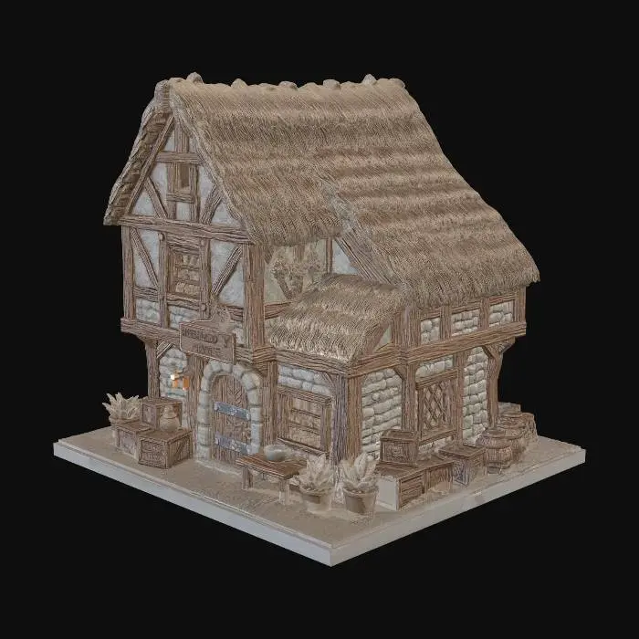 3D model for The Herbalist's Heart