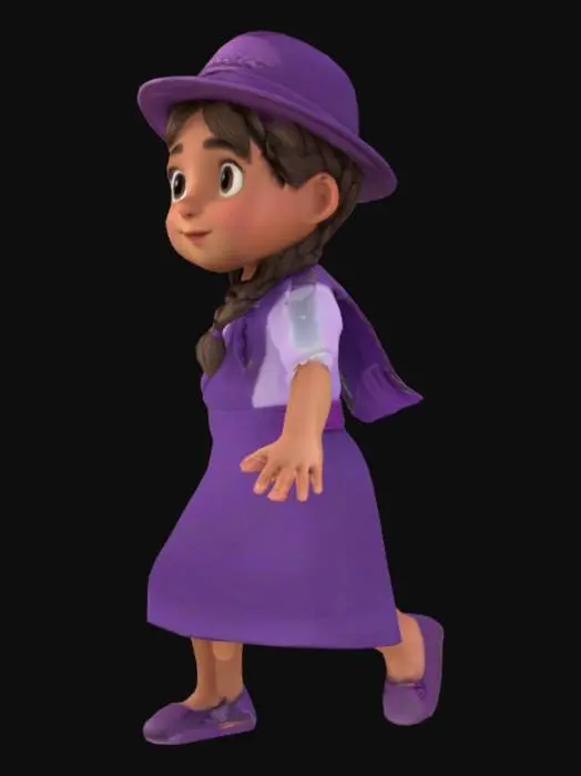 3D model for Explorer in Purple