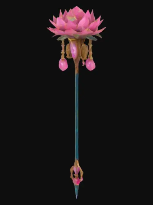 3D model for Lotus Scepter