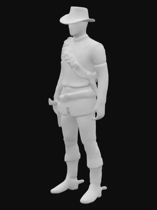 3D model for Jonah Hex