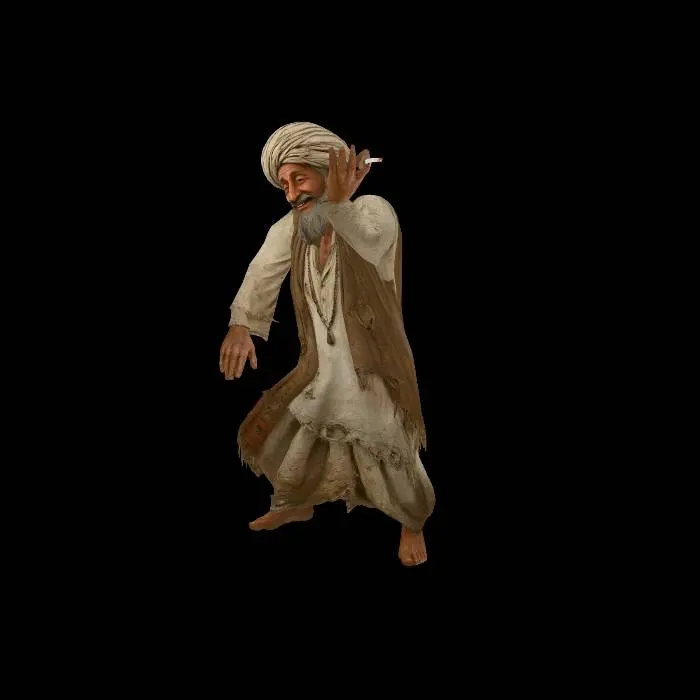 3D model for The Ragged Pilgrim