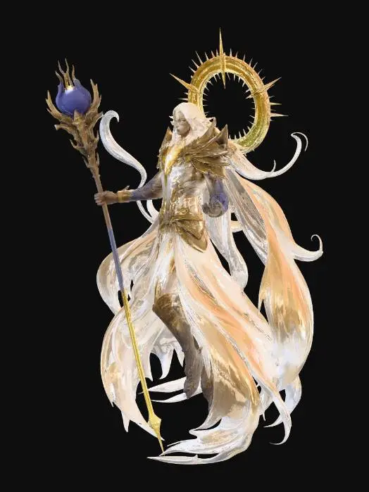 3D model for Celestial Guardian