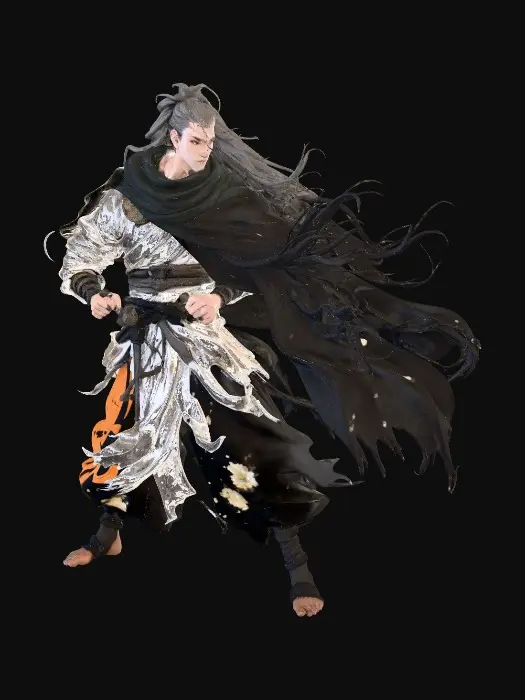 3D model for Warrior in the Wind