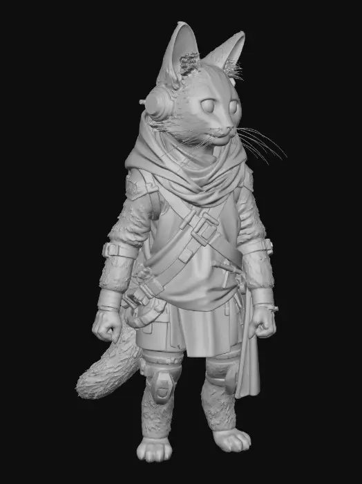 3D model for Interstellar Feline Explorer