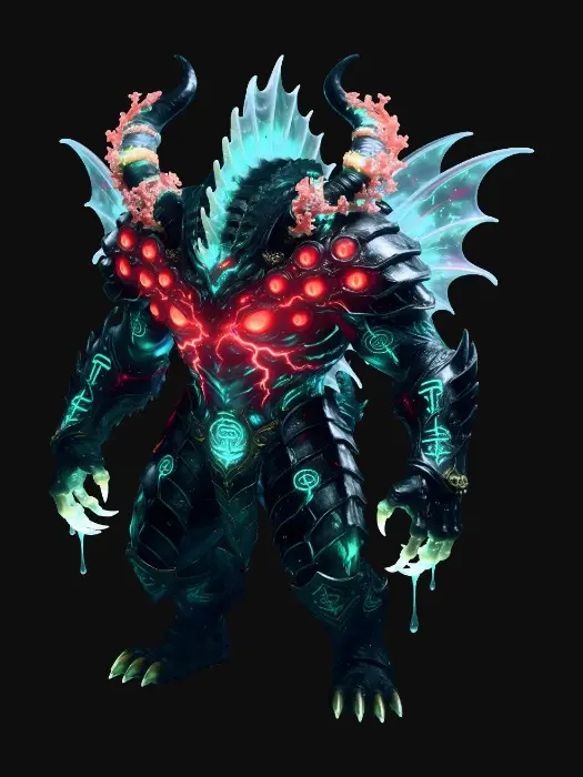 3D model for Abyssal Ember Knight