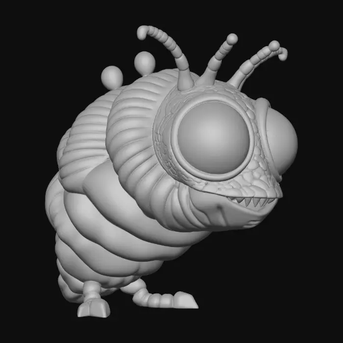 3D model for Caterpillar Curiosity