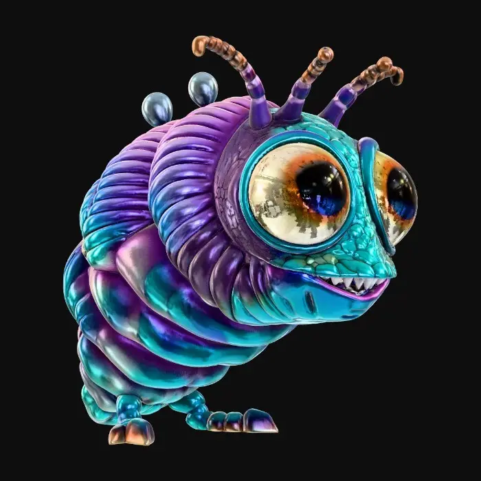 3D model for Caterpillar Curiosity