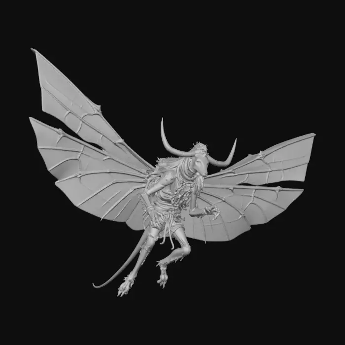 3D model for Winged Guardian of the Plains
