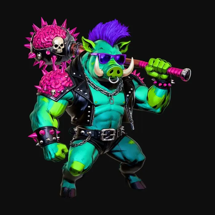3D model for Brainbanger Boar
