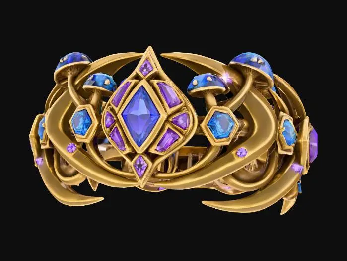 3D model for Mystic Mushroom Crown