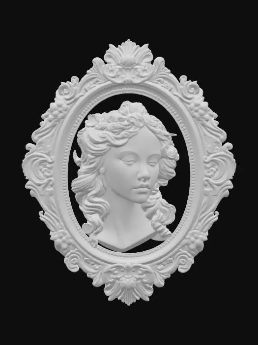 3D model for Elegance in Relief