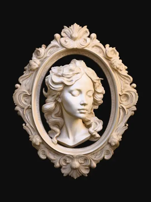 3D model for Elegance in Relief