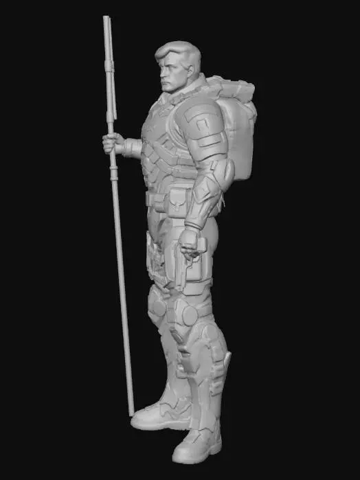 3D model for Commander Patriot