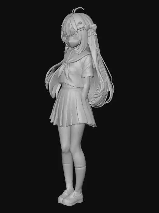 3D model for Sailor Style Elegance