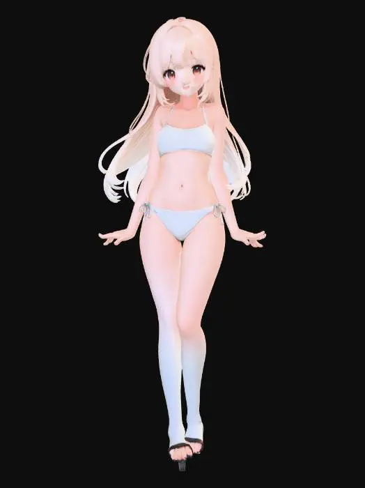 3D model for Sailor Style Elegance