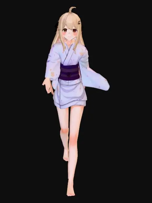 3D model for Kimono Embrace