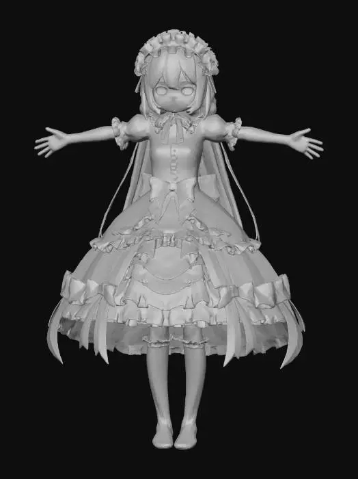 3D model for Lolita Elegance