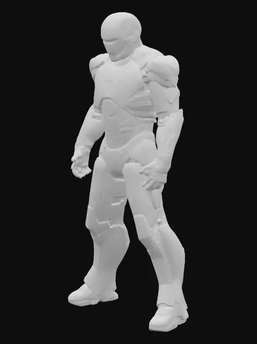 3D model for iron man, #PBR#