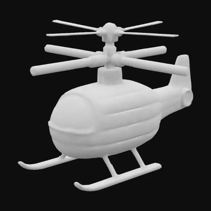 3D model for 哆啦A梦的竹蜻蜓