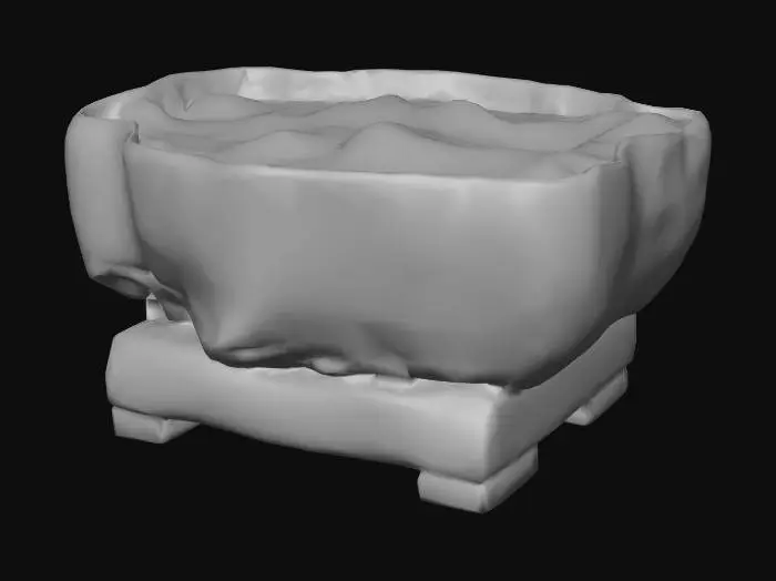 3D model for RUSTIC PLANTER