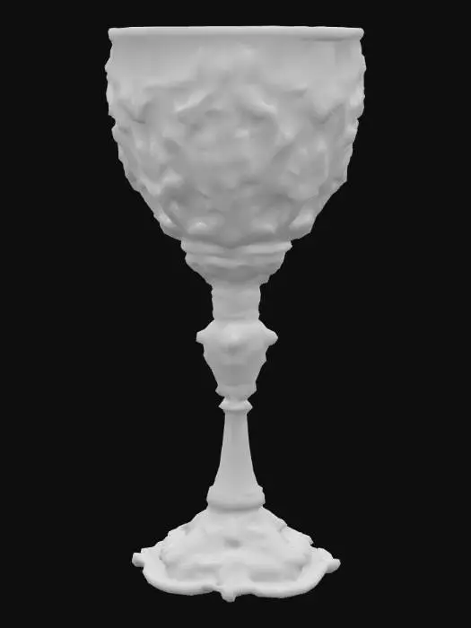 3D model for ORNATE FANTASY GOBLET ENCRUSTED WITH GEMS