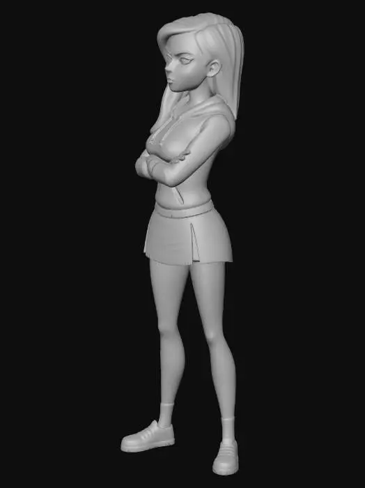 3D model for gwen