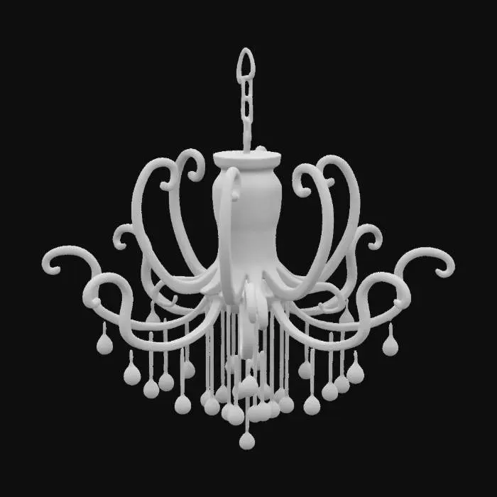 3D model for Octopus chandelier
