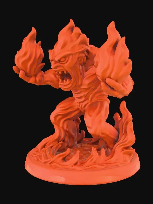 3D model for Inferno Guardian