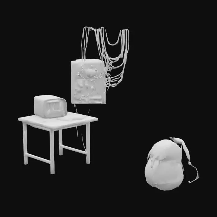 3D model for The Last Broadcast Station