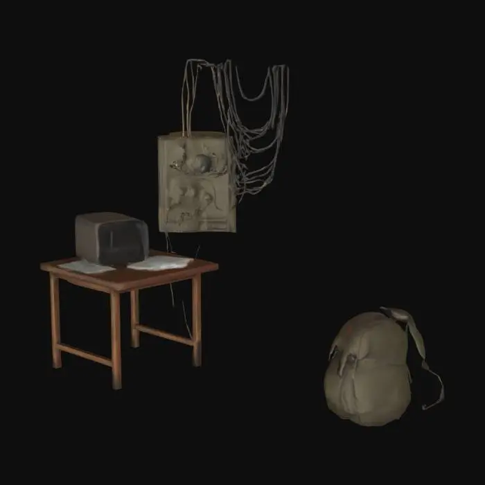 3D model for The Last Broadcast Station