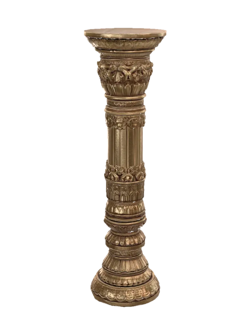 Golden Corinthian Column - Classical 的 AI 生成 3D 模型