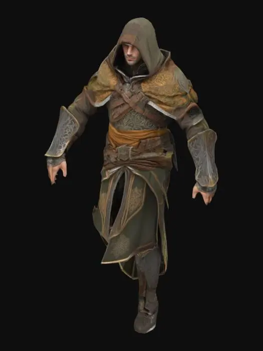 3D model for Assassin's Attire
