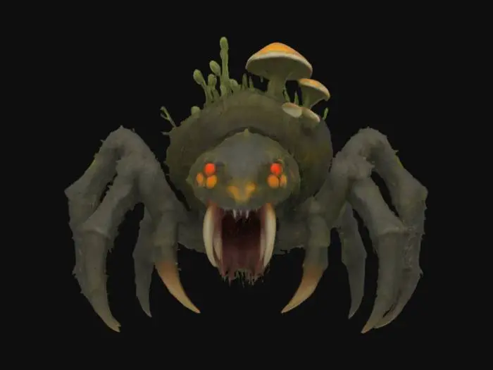 3D model for spider_boss