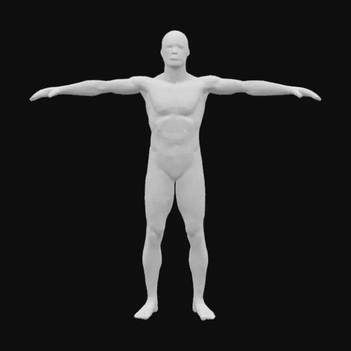 3D model for humano realista

