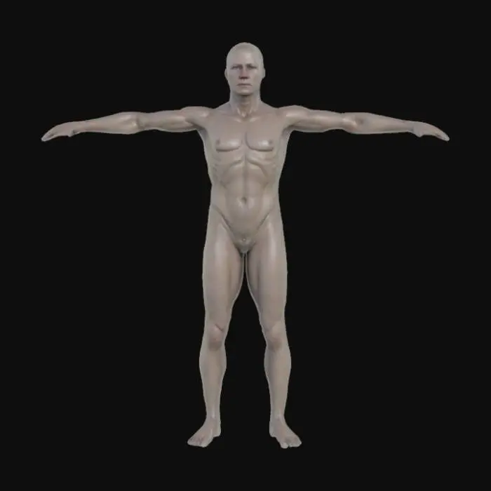 3D model for humano realista

