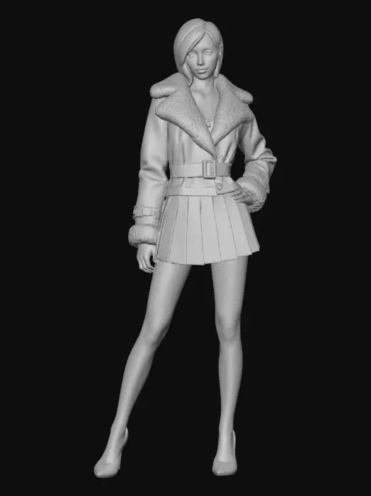 3D model for Ada Wong: Winter Chic