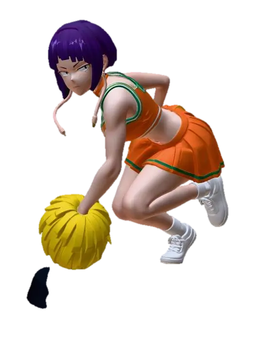 Kyoka Jiro Earphone Jack Cheerleader Ver. - Variant 3D model, vytvořený pomocí AI