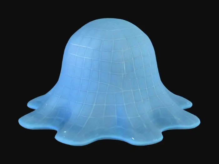 3D model for Blue Blob Form