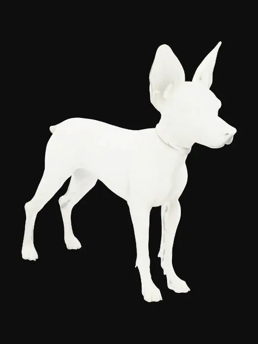 3D model for Monochrome Pup