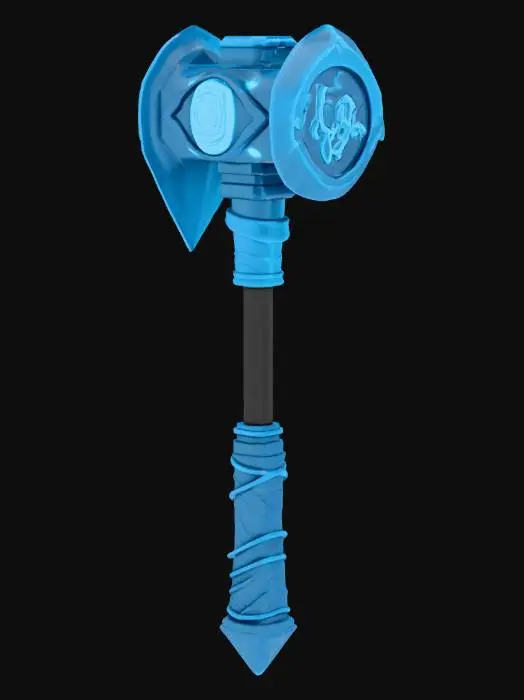3D model for make me a admin hammer