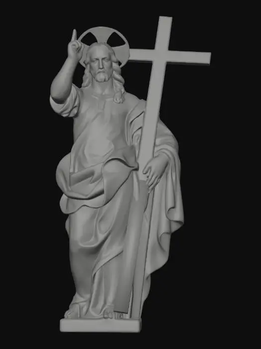 3D model for stpeter jesus
