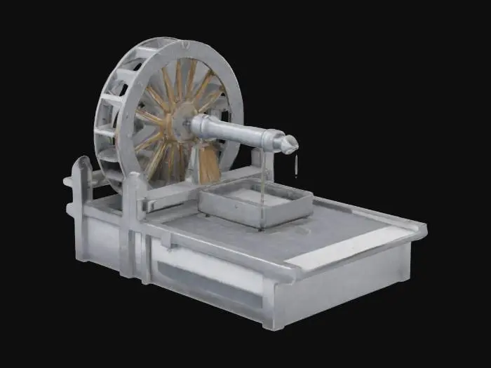 3D model for Water Wheel Mechanism
