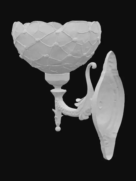 3D model for Tiffany Wall Sconce 