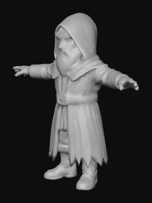 3D model for Elder Wanderer